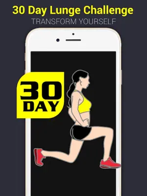 30 Day Lunge Challenge Free android App screenshot 3