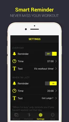 30 Day Lunge Challenge Free android App screenshot 8